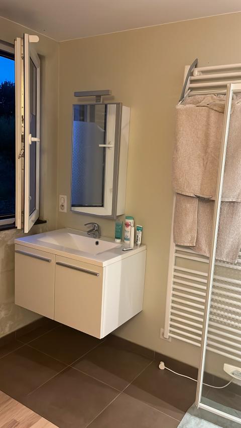 Chambre à louer avec salle de bain privative