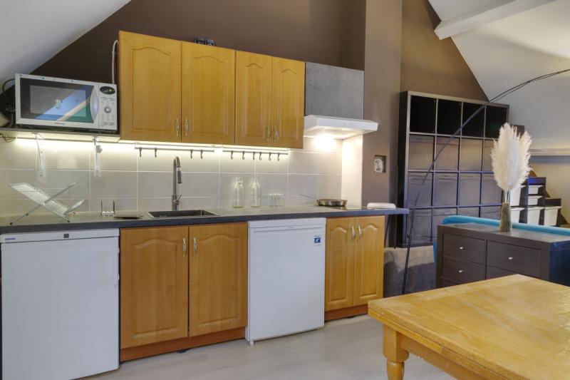 Studio meublé 45m² sous toit mansardé
