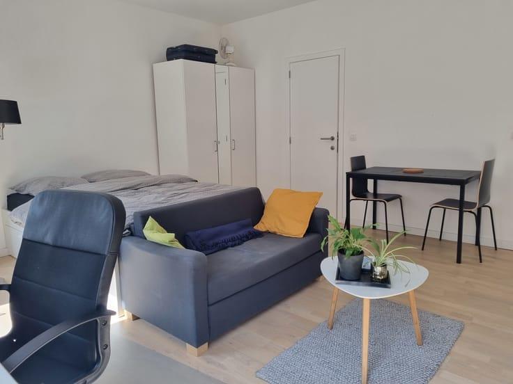 Studio une chambre de 24 m²récemment rénovée sur Louvain-la-Neuve