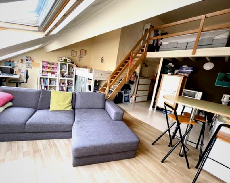 Studio + chambre en mezzanine à 1300 Wavre